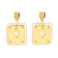 Hermes Earrings As de Coeur