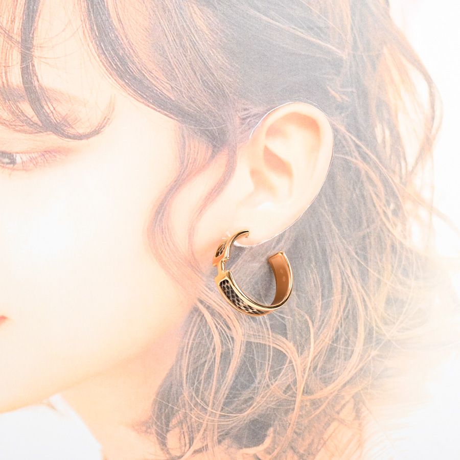 Hermes Earrings Olympe Pink — view 4