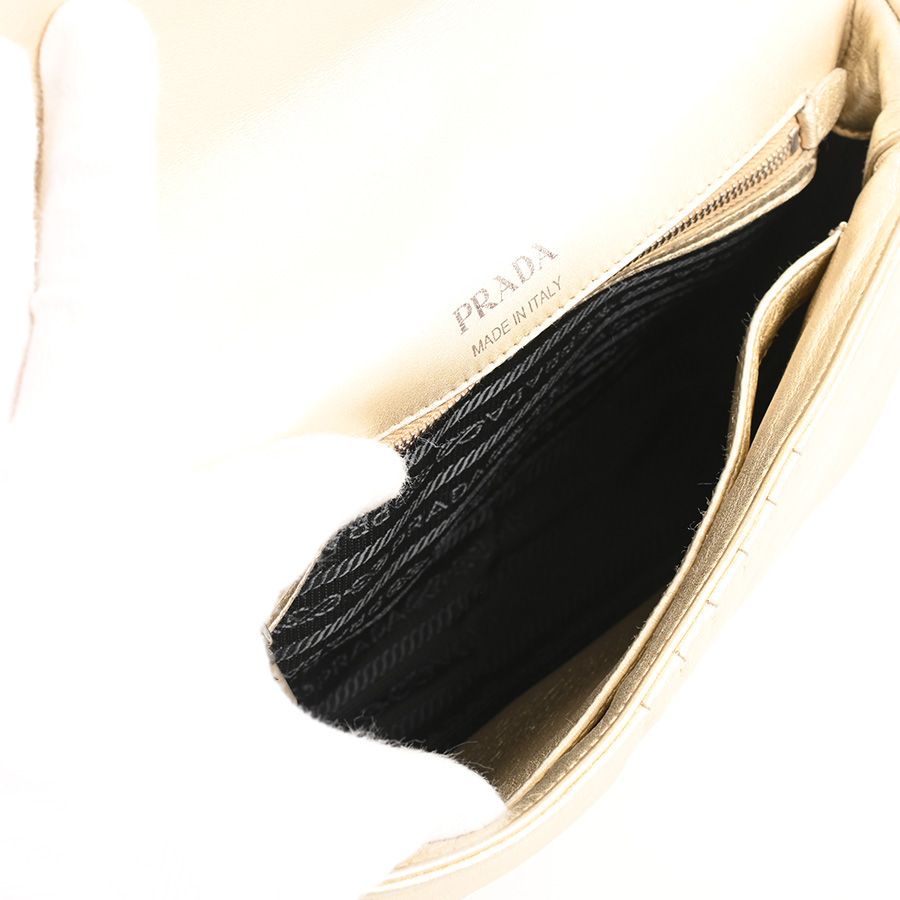 Prada Shoulder Bag Diamond Glam Chain — view 4