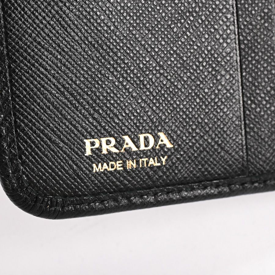 Prada Medium Wallet Compact Zip — view 6