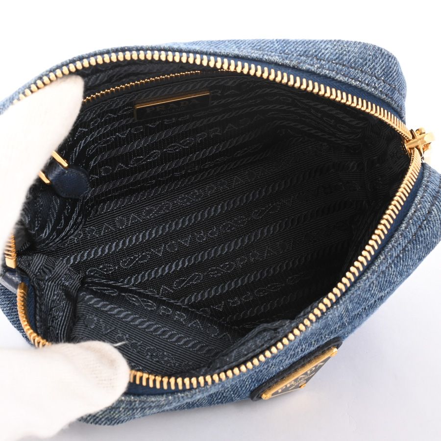 Prada Pouch Blue — view 4