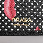 Prada Bifold Wallet Saffiano Triangle — view 6