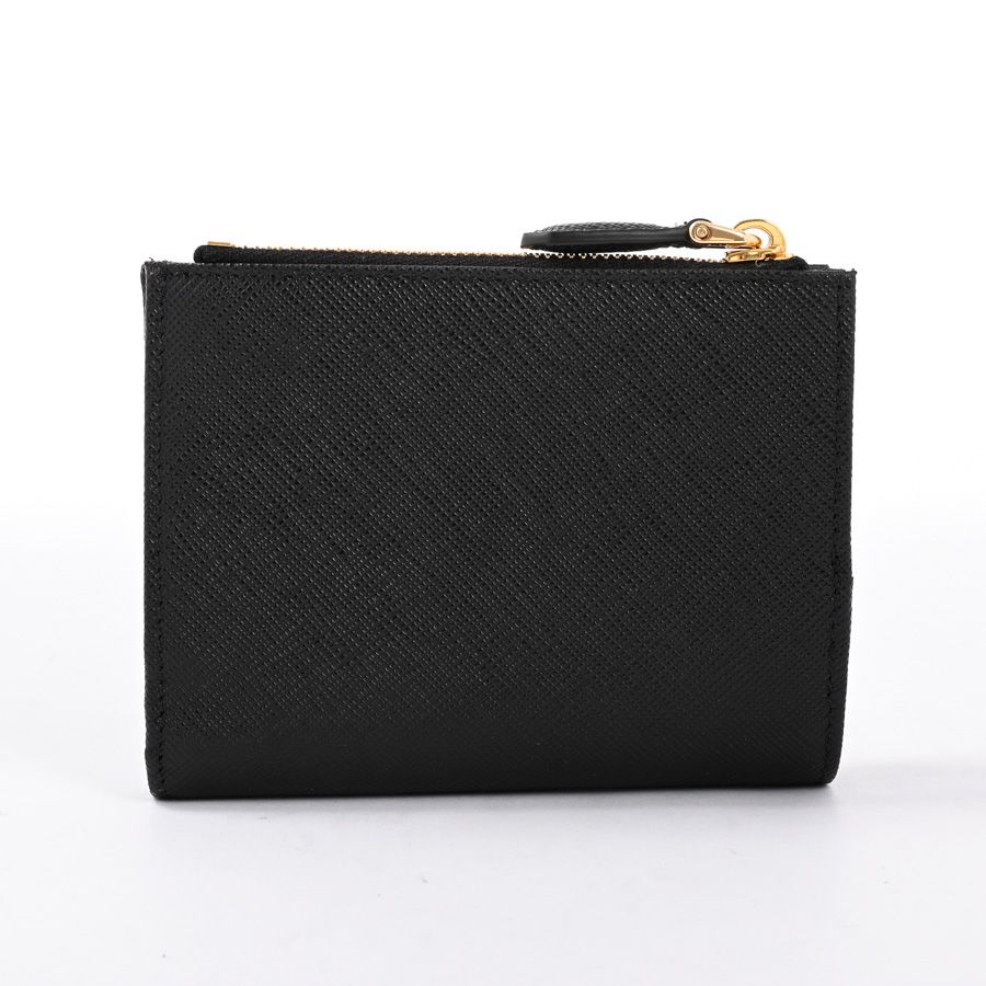 Prada Bifold Wallet Saffiano Triangle — view 3