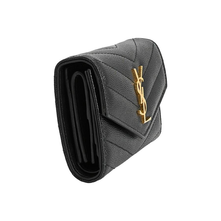 Saint Laurent Mini Wallet Monogram Multi Fold — view 2