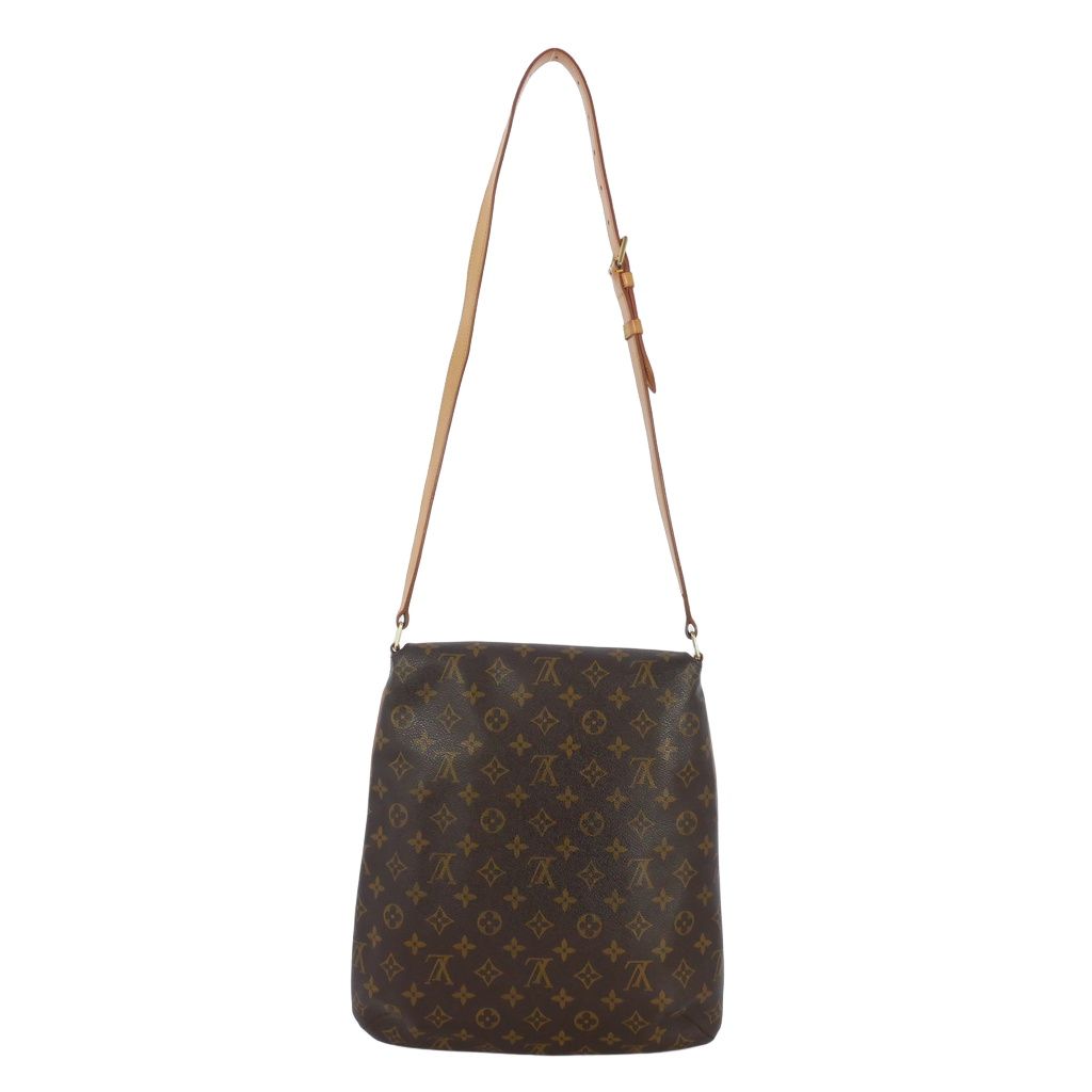 Louis Vuitton Monogram Musette Shoulder Bag Brown — view 3
