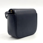 Celine Triomphe Mini Claude Calfskin Black Shoulder Bag Gold — view 2