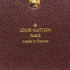 Louis Vuitton Monogram Idylle Portefeuille Sarah Leather Canvas Bordeaux Wallet — view 4