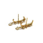 Louis Vuitton LV in the Sky Gold Plated Earrings — view 5