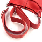 Hermes Evelyne TPM Taurillon Leather Red Shoulder Bag Silver — view 8