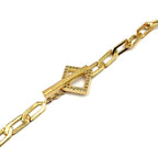 Louis Vuitton Collier Flower Power Rhinestone Clear Gold Necklace — view 7