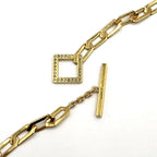 Louis Vuitton Collier Flower Power Rhinestone Clear Gold Necklace — view 8