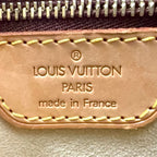 Louis Vuitton Looping MM Monogram Leather Brown Light Handbag Gold — view 4