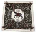 Hermes Carre Geant 140 Palefroi Casisir Shawl Horse Scarf