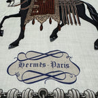 Hermes Carre Geant 140 Palefroi Casisir Shawl Horse Scarf — view 6