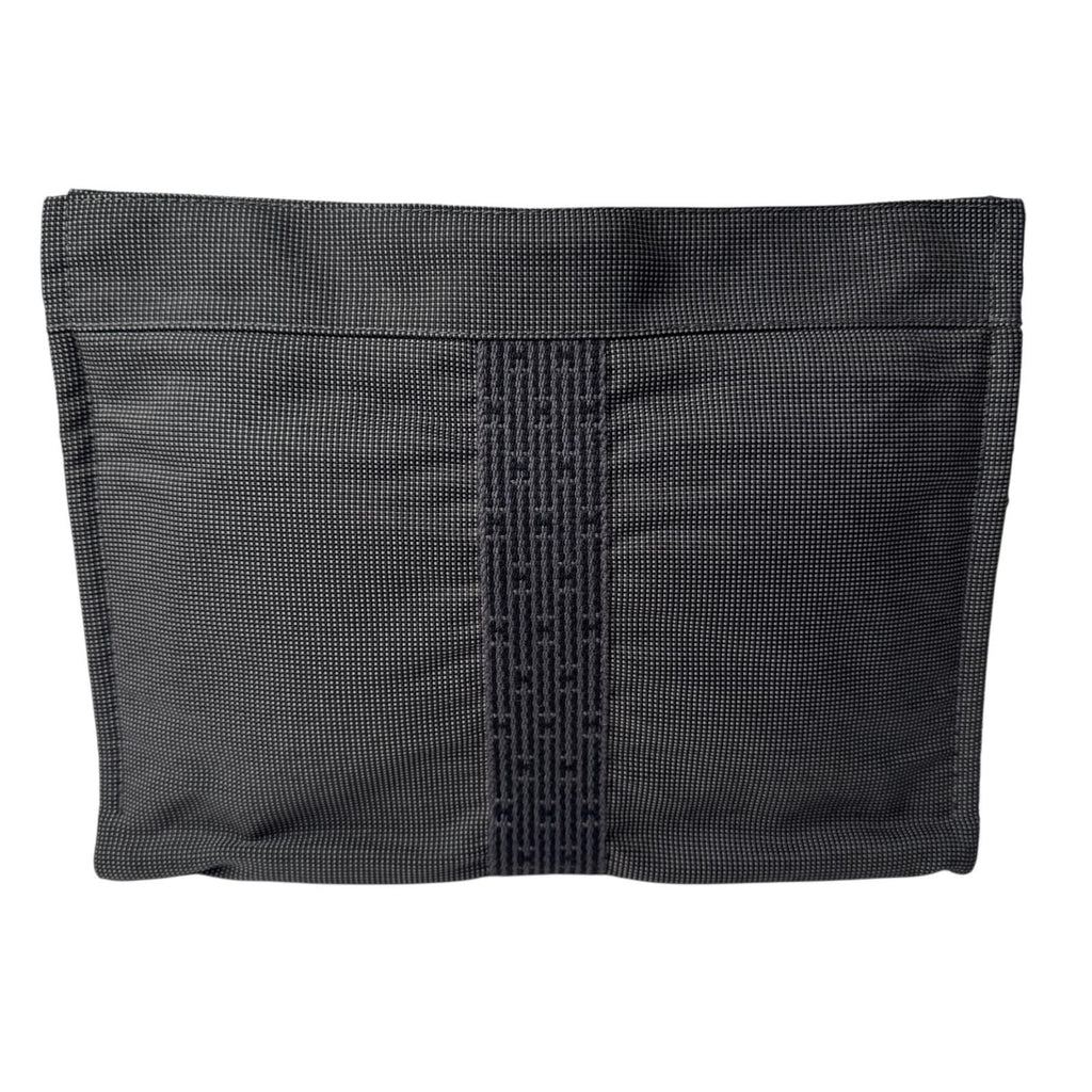 Hermes Herline MM Pouch Clutch Gray
