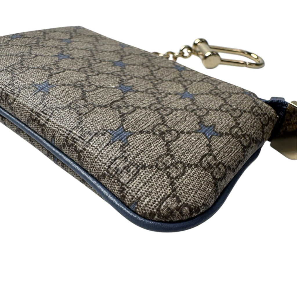Gucci GG Supreme Star Pattern Key Pouch Coin Purse — view 6