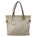 Chanel Tote Bag New Travel Line GM Nylon Canvas Beige