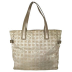 Chanel Tote Bag New Travel Line GM Nylon Canvas Beige — view 2