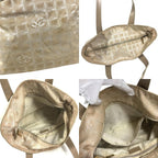 Chanel Tote Bag New Travel Line GM Nylon Canvas Beige — view 8