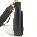 Hermes Shoulder Bag Evelyne 23 Taurillon Clemence Ebene Brown — view 3