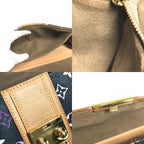 Louis Vuitton Second Bag Pochette Courtney Monogram Multicolor Canvas Noir Black — view 8
