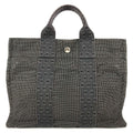 Hermes Handbag Herline Tote PM Canvas Gray