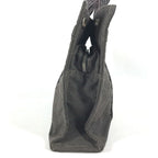 Hermes Handbag Herline Tote PM Canvas Gray — view 4