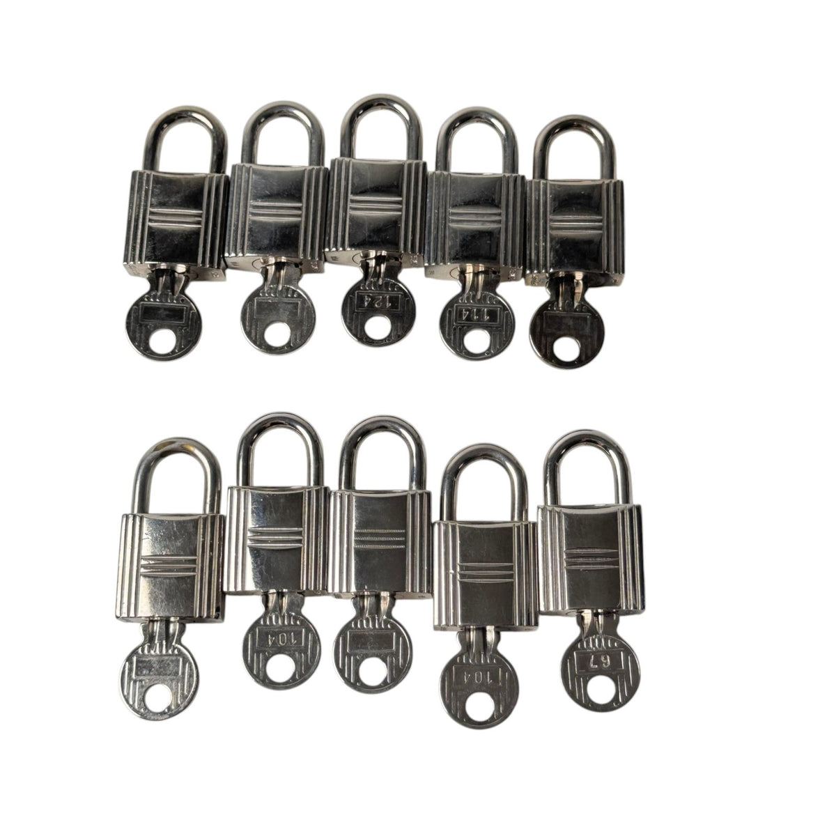 Hermes Padlock Silver Set — view 4