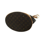 Louis Vuitton Monogram Bucket GM Tote Bag Hand Pattern Leather Brown — view 5