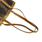 Louis Vuitton Monogram Bucket GM Tote Bag Hand Pattern Leather Brown — view 3