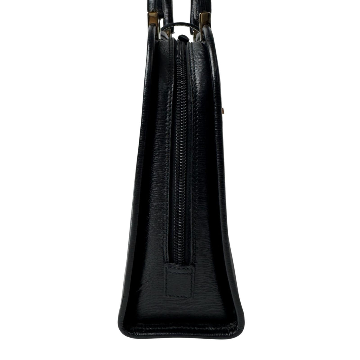 Gucci Jackie Handbag Leather Black Gold — view 4