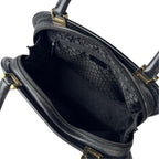 Gucci Jackie Handbag Leather Black Gold — view 7