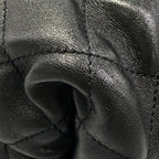 Saint Laurent Paris Tote Bag Icare Maxi Shopping Black Lambskin — view 8