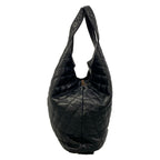 Saint Laurent Paris Tote Bag Icare Maxi Shopping Black Lambskin — view 2