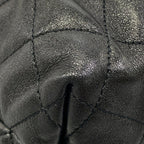 Saint Laurent Paris Tote Bag Icare Maxi Shopping Black Lambskin — view 6
