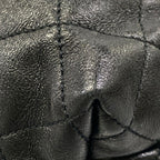 Saint Laurent Paris Tote Bag Icare Maxi Shopping Black Lambskin — view 7