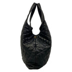 Saint Laurent Paris Tote Bag Icare Maxi Shopping Black Lambskin — view 4