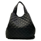 Saint Laurent Paris Tote Bag Icare Maxi Shopping Black Lambskin — view 3