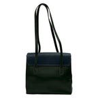 Loewe Shoulder Bag Velazquez Green Blue Gold Leather — view 3