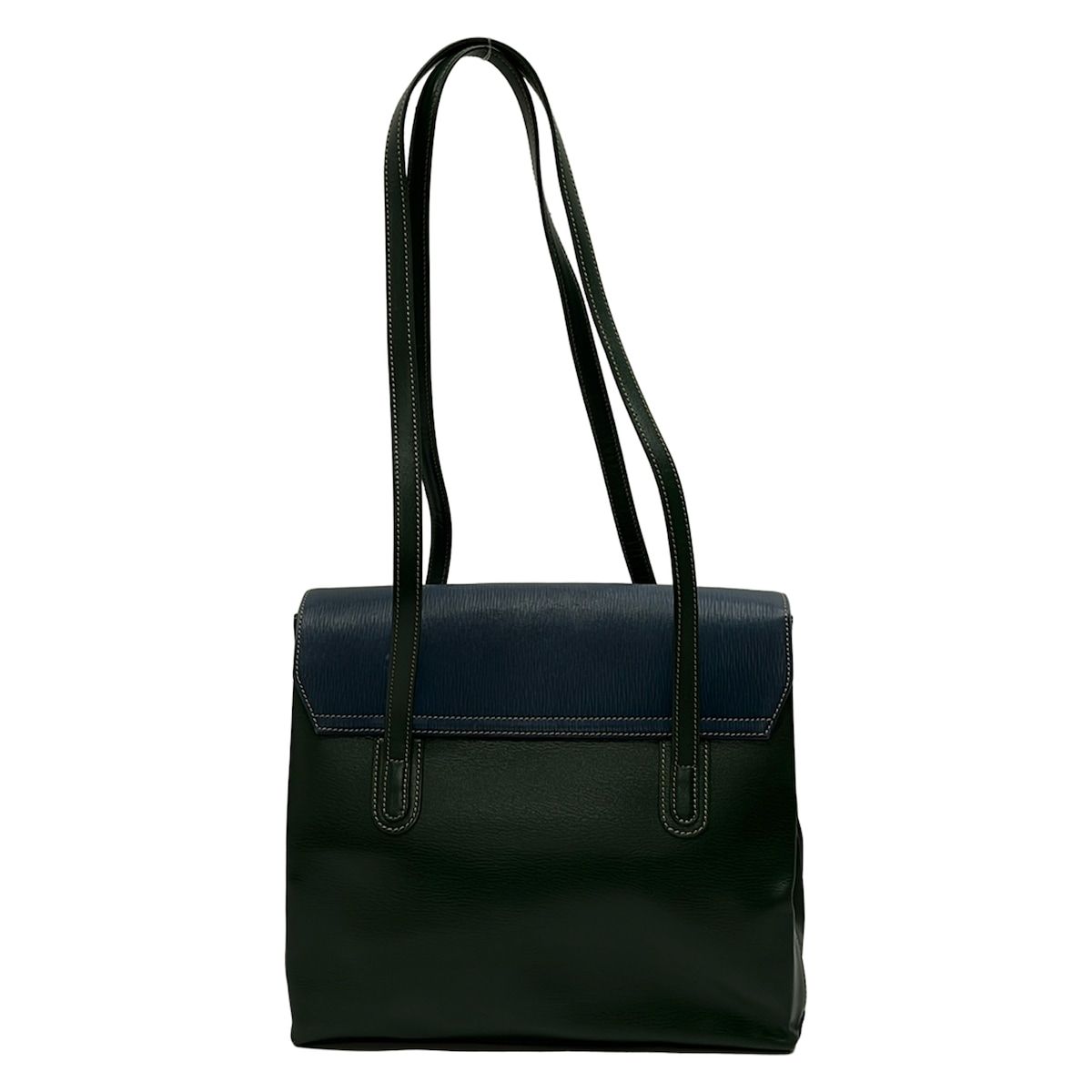 Loewe Shoulder Bag Velazquez Green Blue Gold Leather — view 3