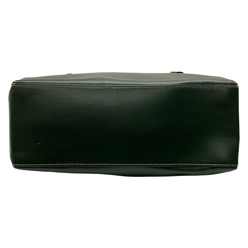 Loewe Shoulder Bag Velazquez Green Blue Gold Leather — view 5