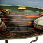 Loewe Shoulder Bag Velazquez Green Blue Gold Leather — view 7