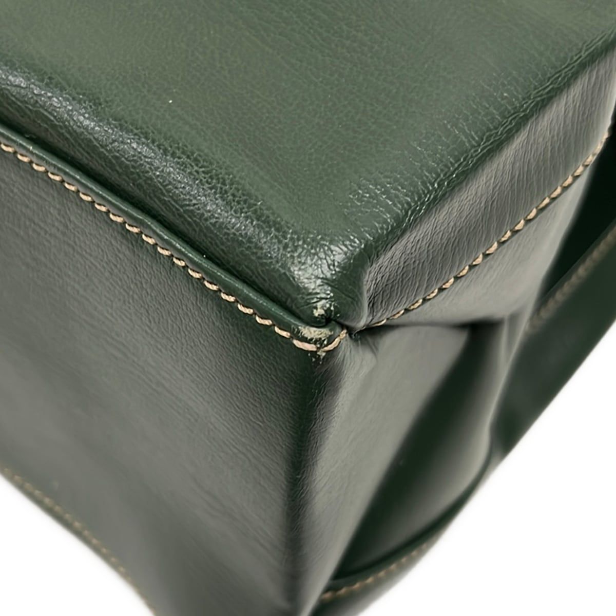 Loewe Shoulder Bag Velazquez Green Blue Gold Leather — view 6