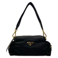 Prada Handbag Explorer Small Black Re-Nylon Leather