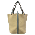 Hermes Handbag Picotin PM Parchemin Ciel Bicolor Silver — view 4