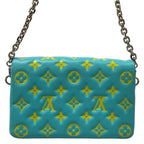 Louis Vuitton Shoulder Bag Coussin Pochette Mint Yellow Leather — view 3