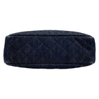 Chanel Shoulder Bag 2.55 Quilted Dark Navy Mademoiselle Chain Vintage Gold — view 5