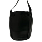Celine Shoulder Bag Big Bucket with Long Strap Black Leather — view 3