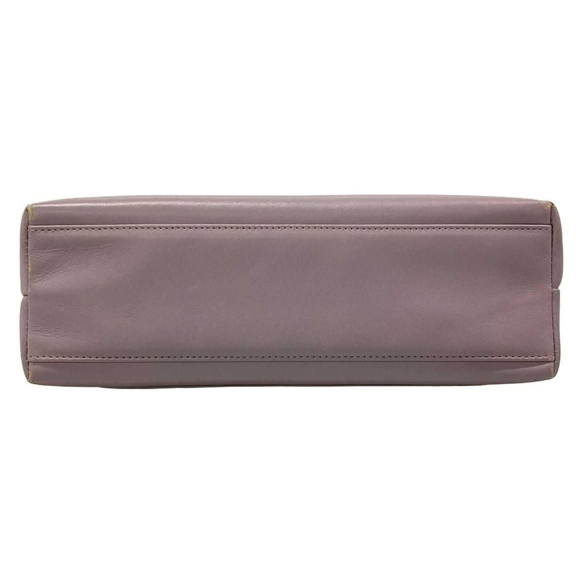 Chanel Handbag Purple Gold Lambskin — view 5