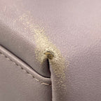 Chanel Handbag Purple Gold Lambskin — view 6